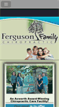 Mobile Screenshot of fergusonfamilychiropractic.net